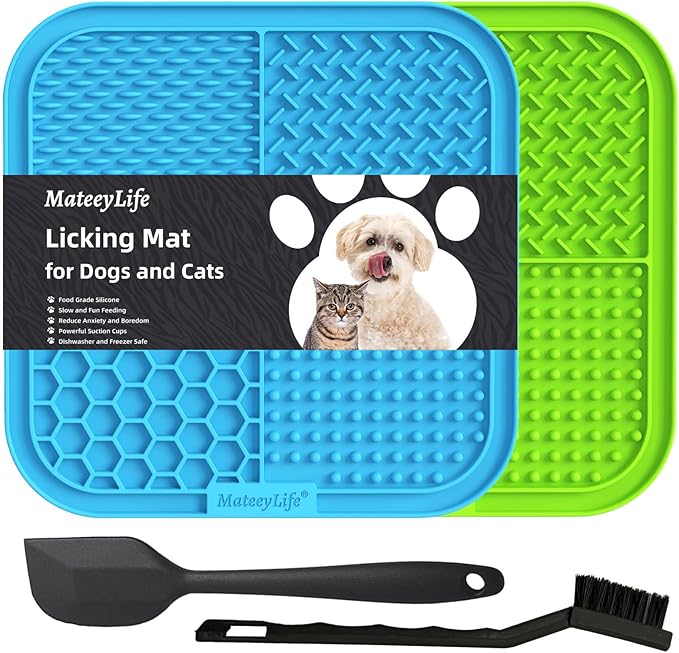 MateeyLife 2PCS Small Lick Mat