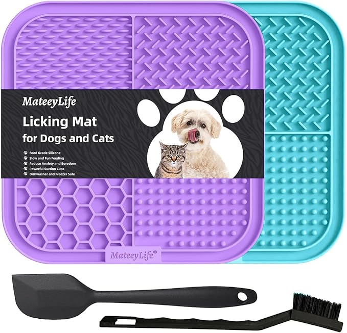 MateeyLife 2PCS Small Lick Mat