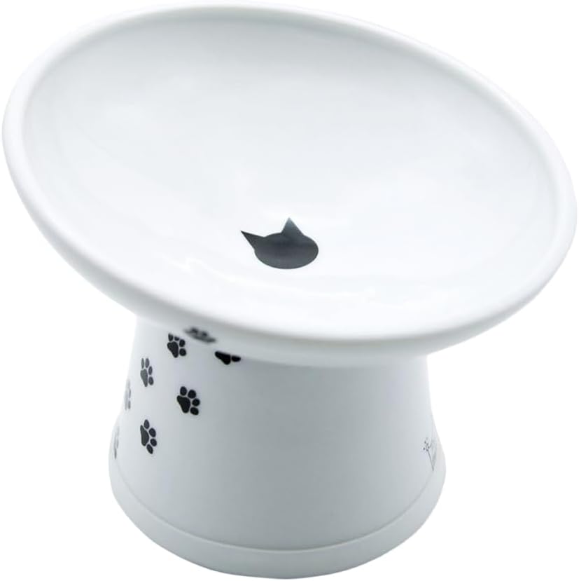 Necoichi Raised Cat Food Bowl