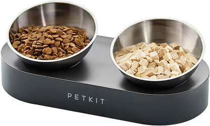 PETKIT 304 Stainless Steel Elevated Cat Bowls