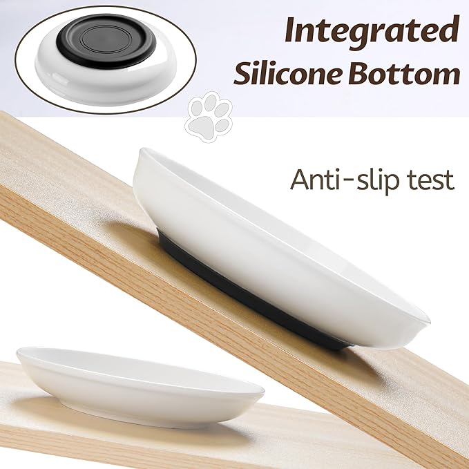 WROSWT No Spill Cat Bowls